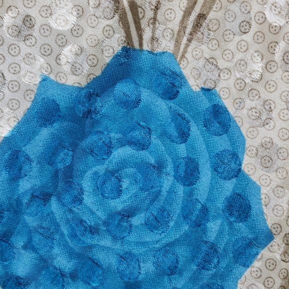 Darn Good Yarn Sari Silk Wrap Skirt Tea XL/Plus - Picture 13 of 16